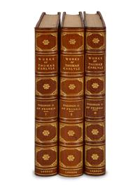 BINDINGS: Collected Works of Thomas Carlye , 34 vol., "Library Edition"