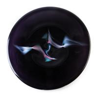 A Large Studio Glass Charger Diameter 31 inches. — LATE 20TH CENTURY