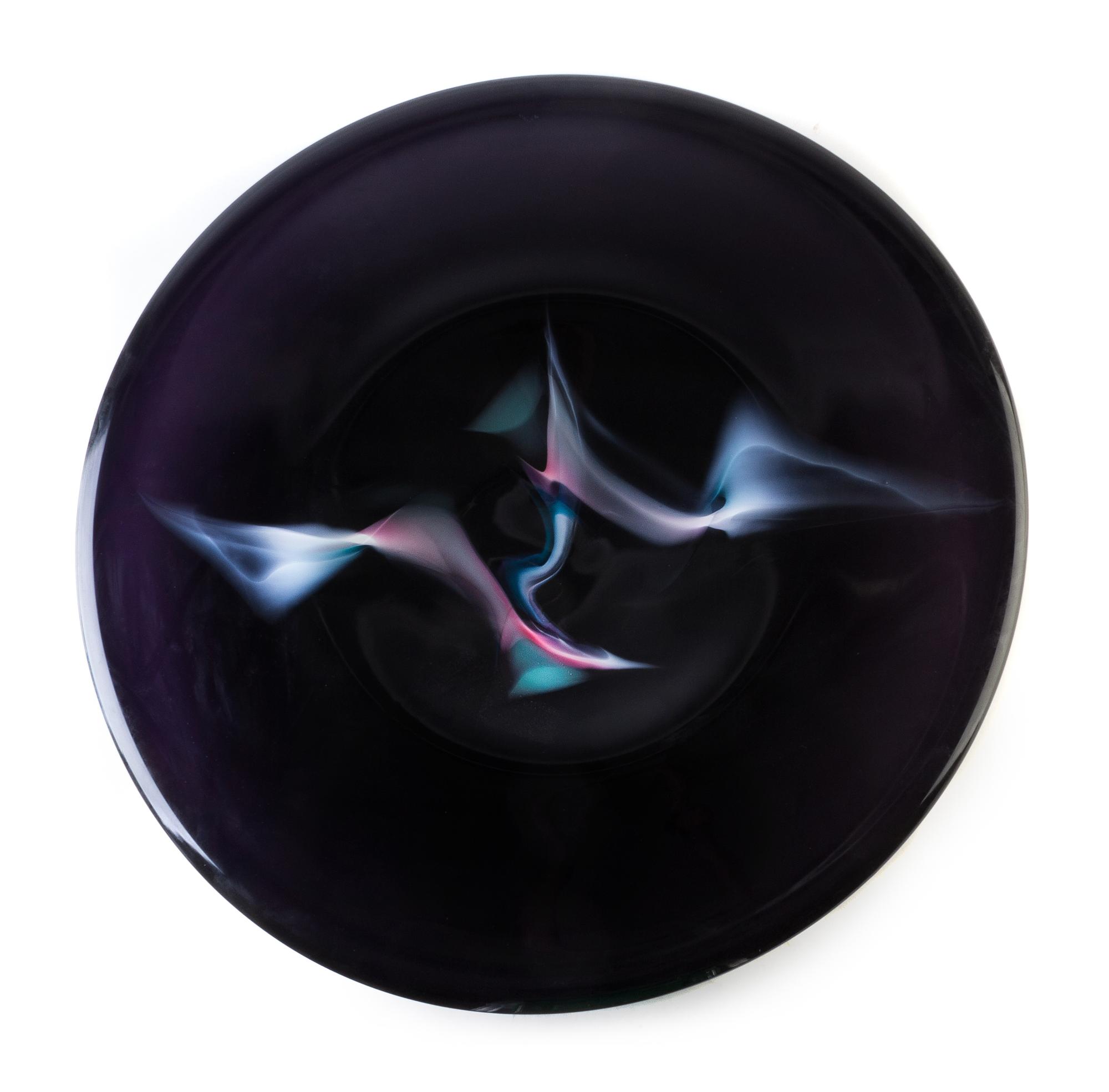 A Large Studio Glass Charger Diameter 31 inches. — LATE 20TH CENTURY