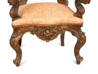 An Italian Rococo Style Three-Piece Seating Suite