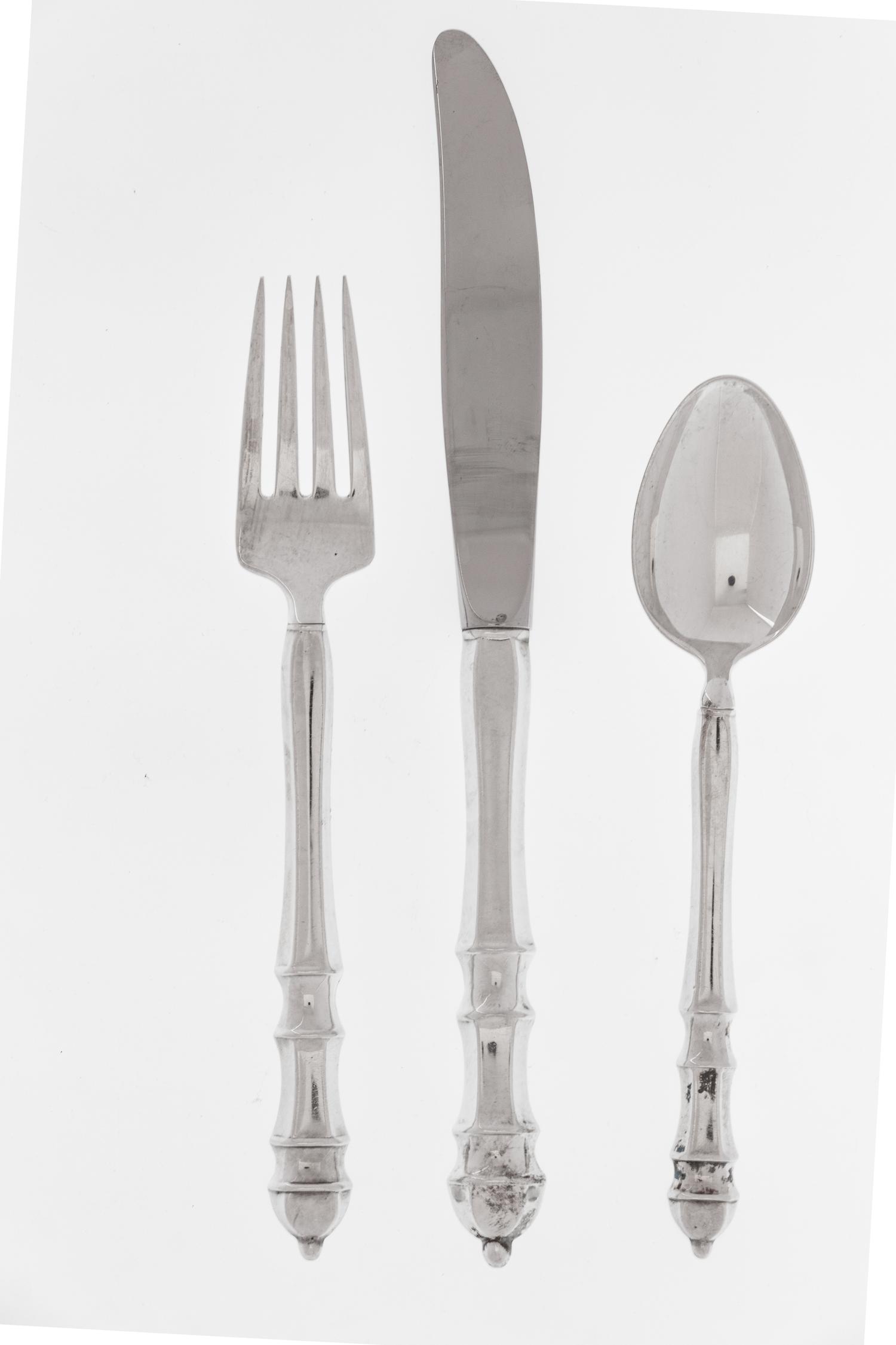 An American Silver Flatware Service
