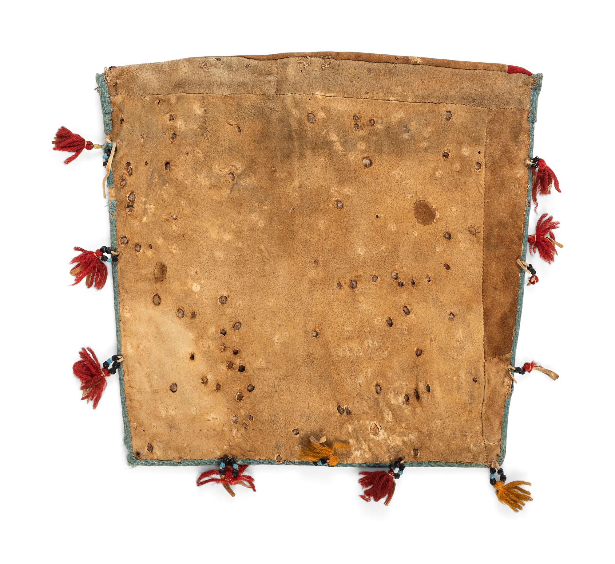Athabaskan Beaded Hide Game Pouch