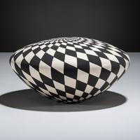 Pottery Jar, Op-Art Design