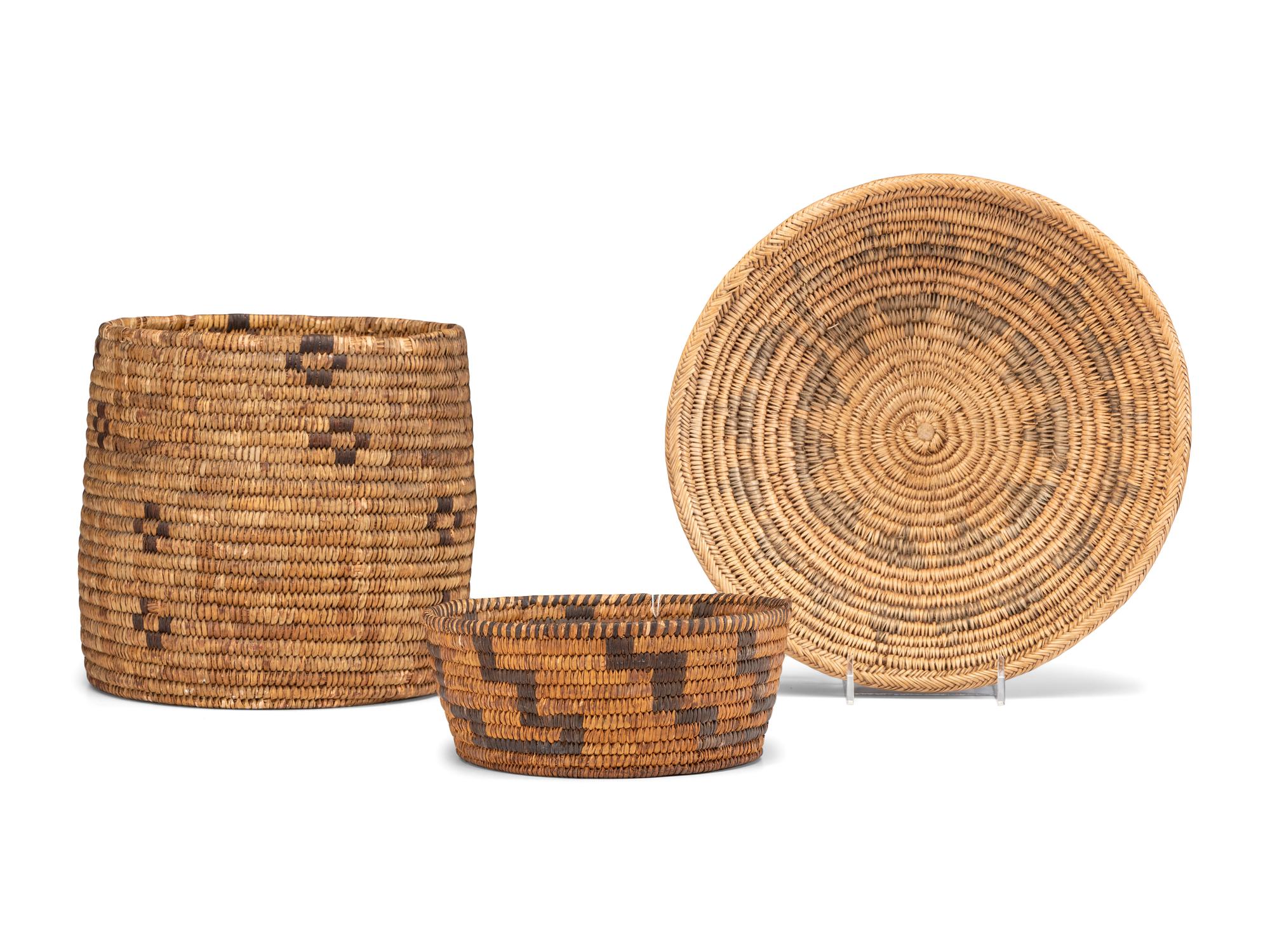 Tohono O'odham and Navajo Wedding Baskets