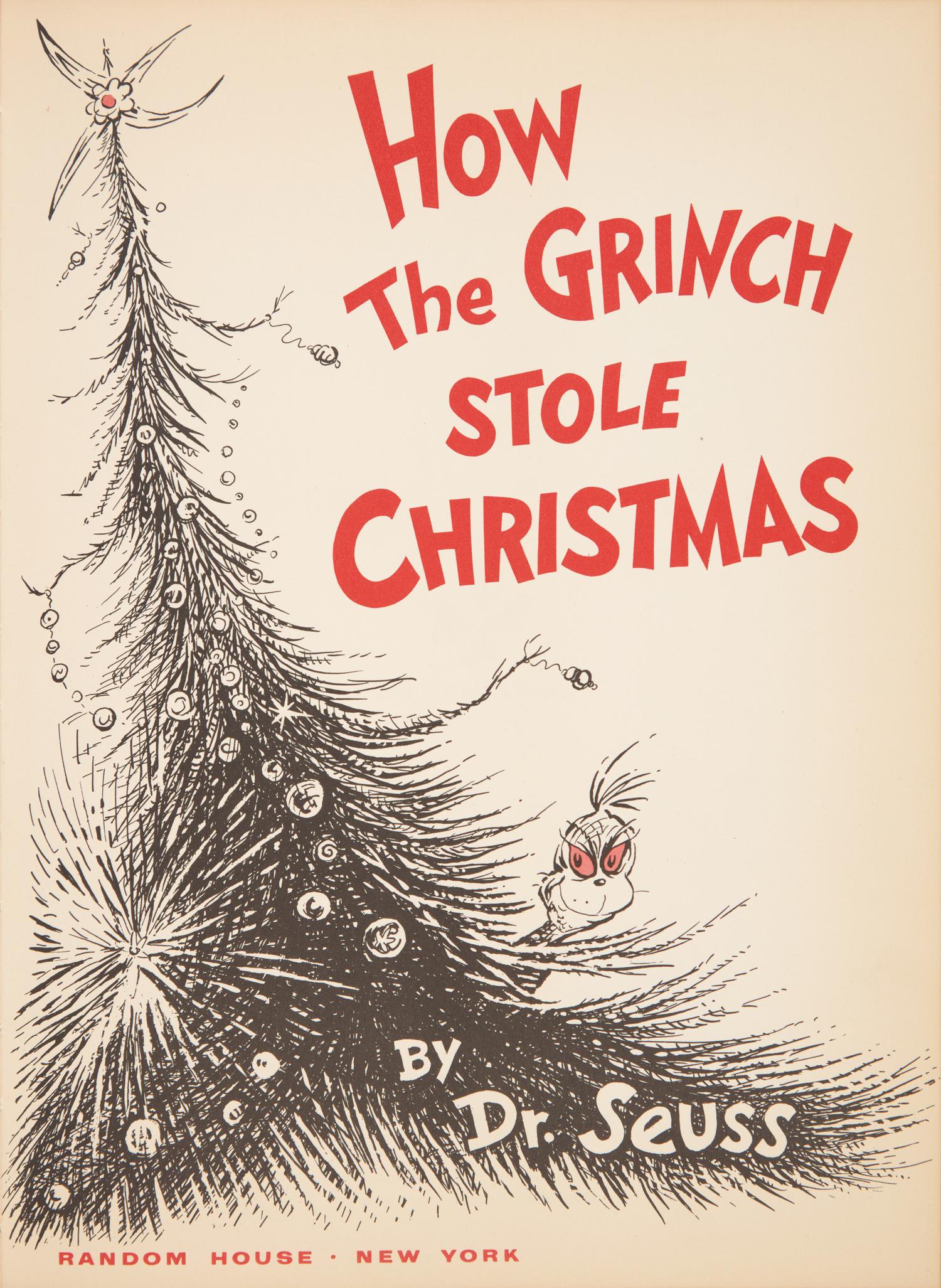 [Children's & Illustrated] Seuss, Dr. (Theodor Seuss Geisel). How the Grinch Stole Christmas!