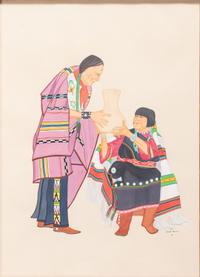 Portrait of Maria and Julian
