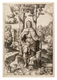 St. Roch (after Raphael)