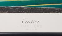 A Cartier Joailliers Watch Poster — 20TH CENTURY