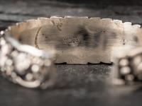 Navajo Sandcast Hinged Belt Buckle, PLUS
