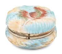 A Wavecrest Glass Dresser Box