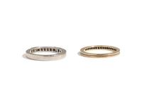 COLLECTION OF DIAMOND BAND RINGS