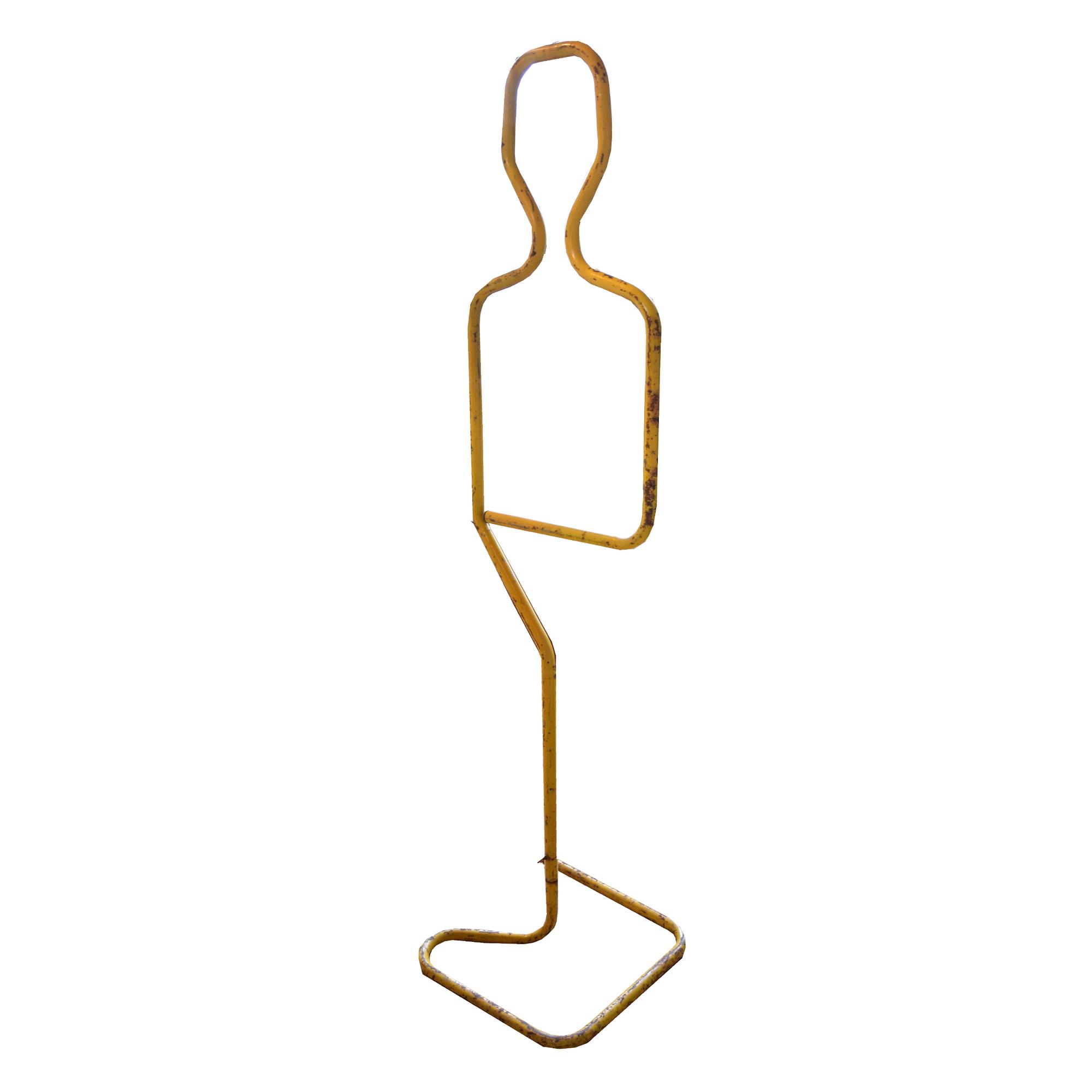 A Mid-Century Metal Mannequin 18" W x 19" D x 70.5" H — Italy, Mid-20th Century