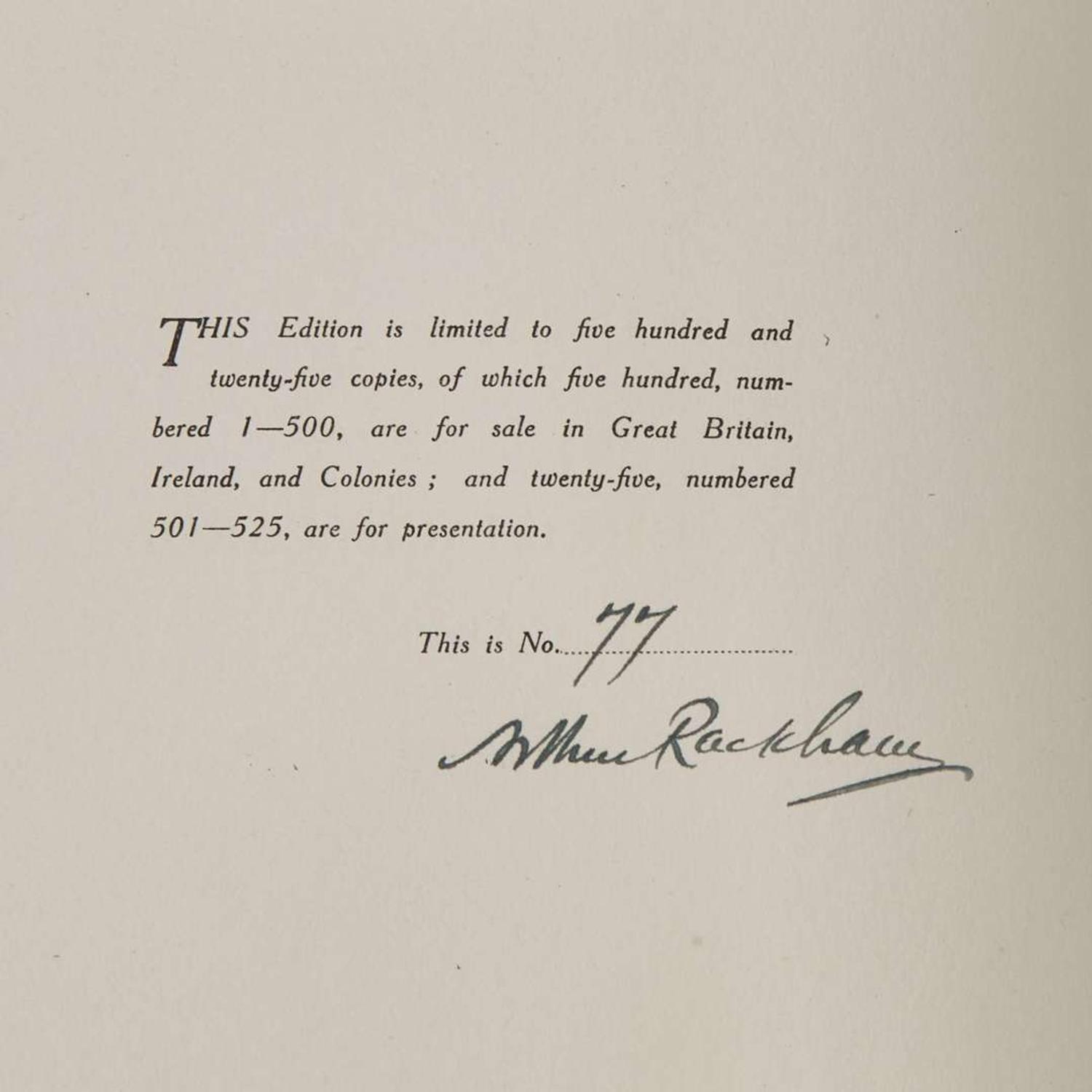 [Children's & Illustrated] [Rackham, Arthur] Dickens, Charles A Christmas Carol