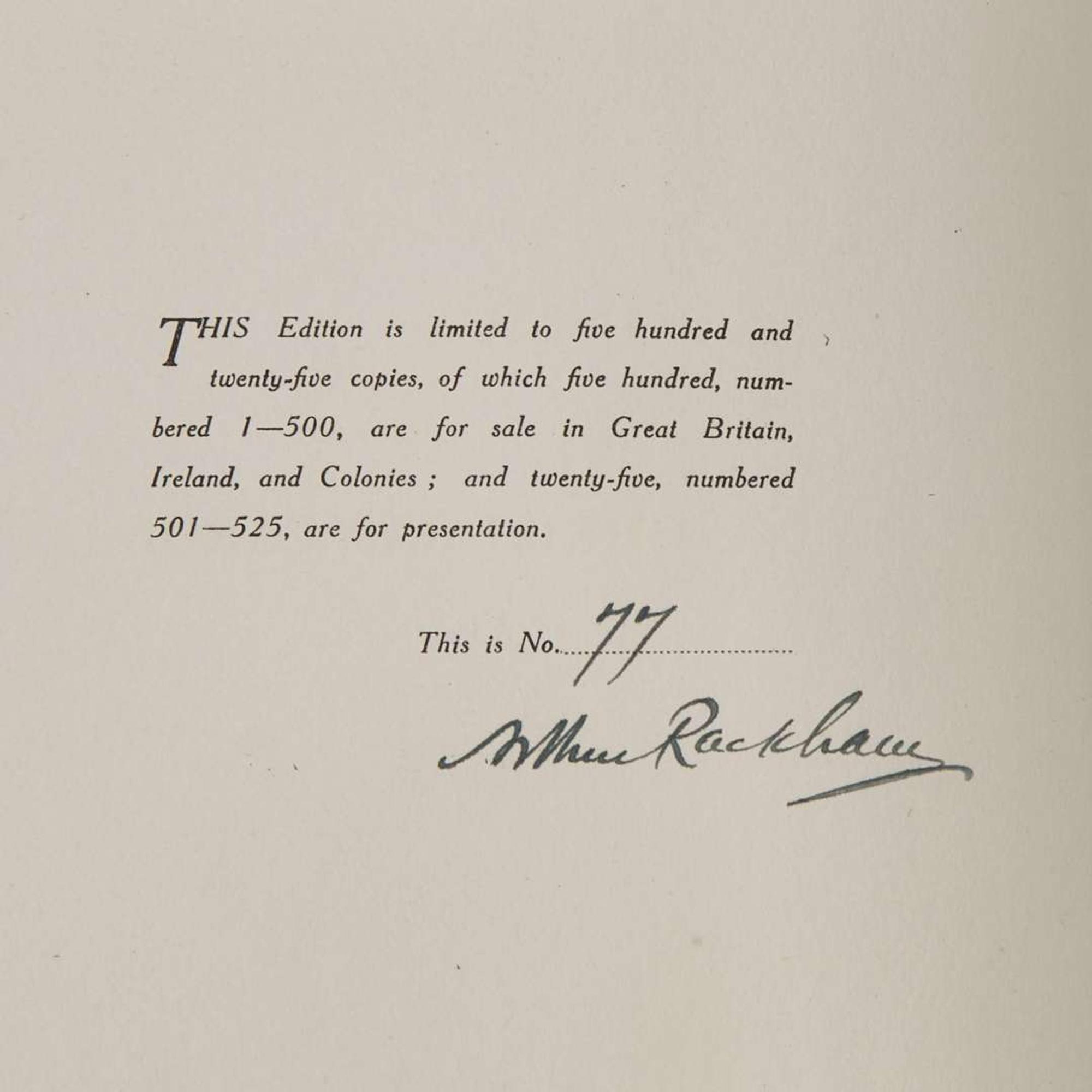 [Children's & Illustrated] [Rackham, Arthur] Dickens, Charles A Christmas Carol
