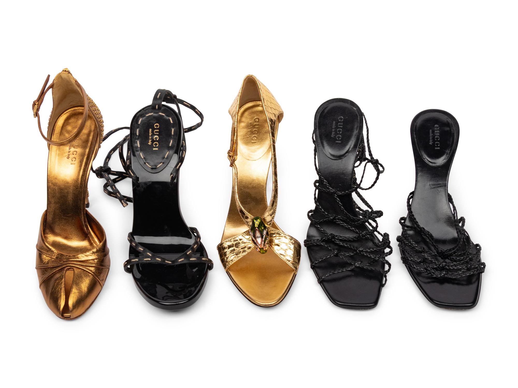 Tom Ford for Gucci, Five Pairs of Shoes