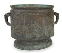 A Chinese Archaic Style Bronze Jardinière