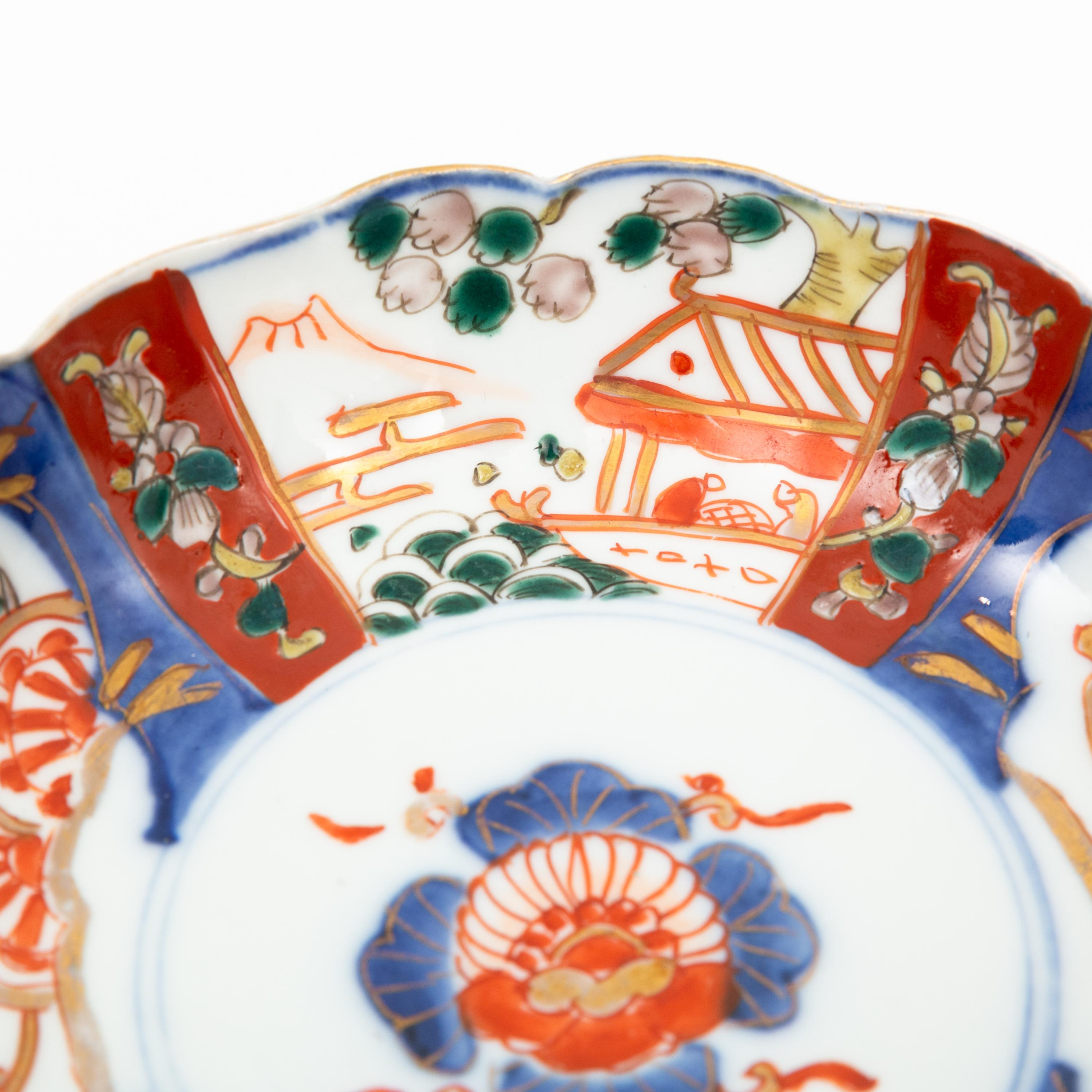 A Large Collection of Imari Porcelain Dishes
