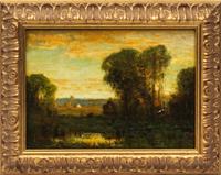 Benjamin Eggleston, (American, 1867-1937), Sunset