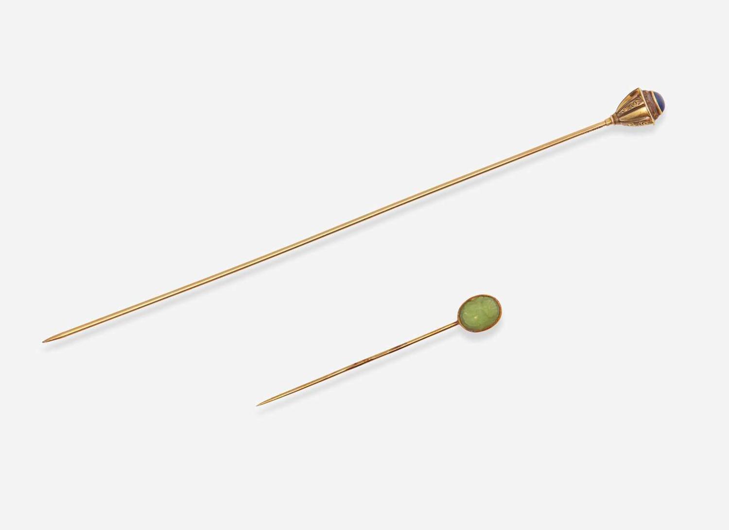 A Pair of Tiffany & Co. Stick Pins