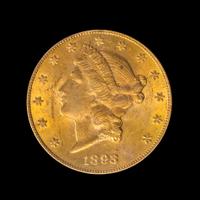 A United States 1893-CC Liberty Head $20 Gold Coin