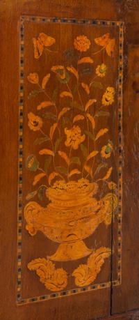 A Dutch Marquetry Chest of Drawers
