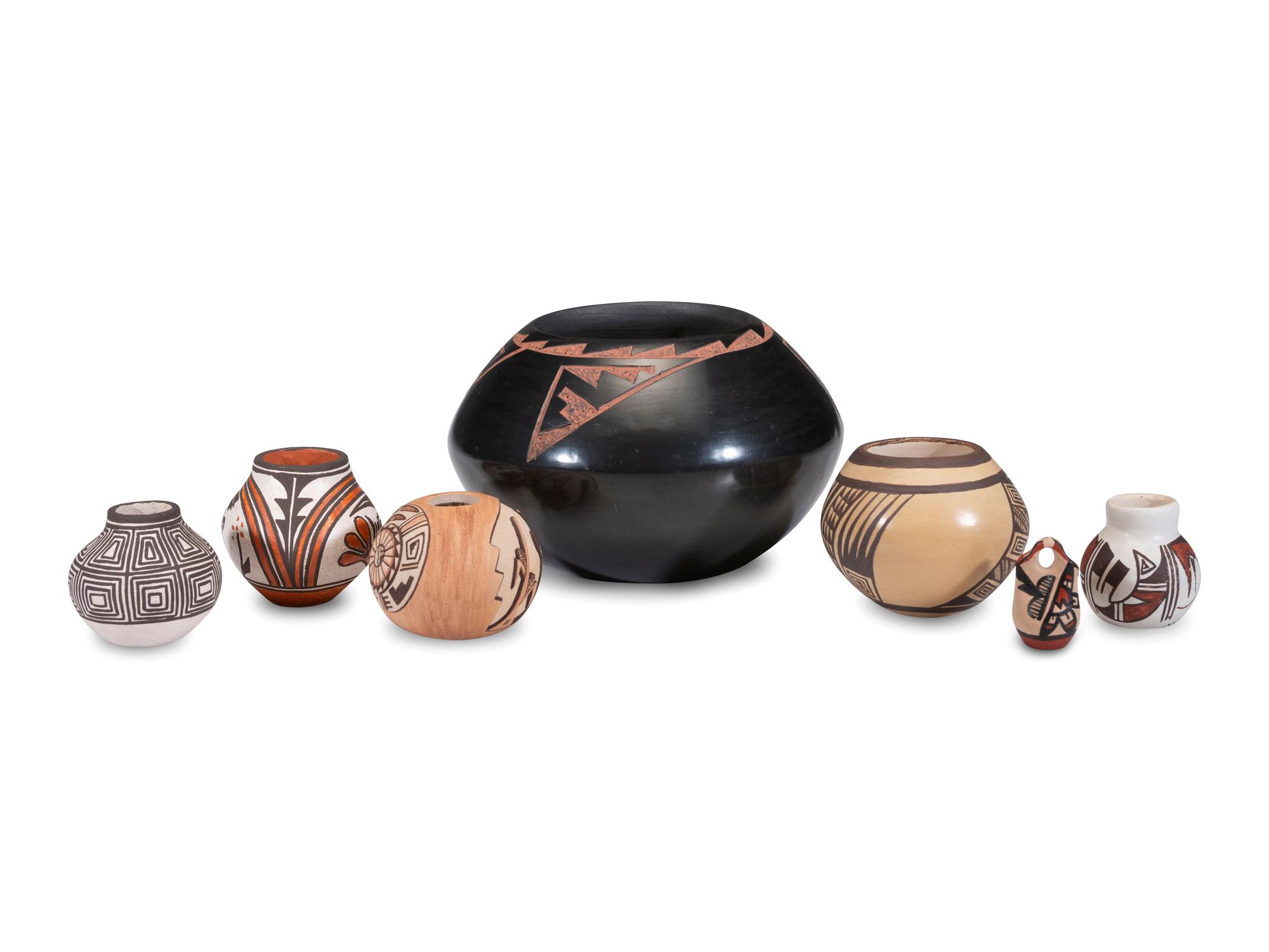 Collection of Miniature Pueblo Pottery