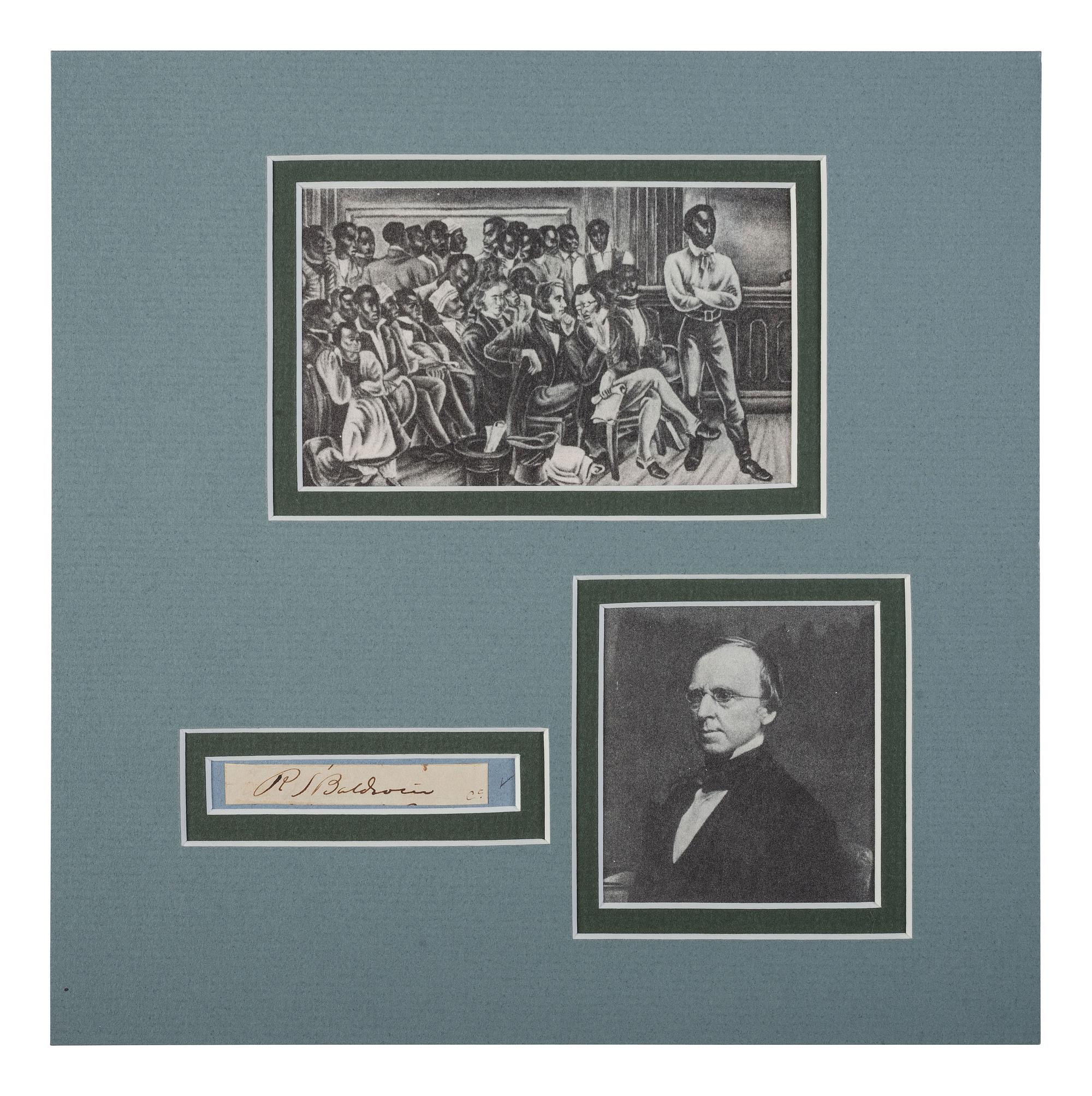 [ENSLAVEMENT & ABOLITION - AMISTAD]. A group of 5 ALsS from attorneys and others involved in the Amistad case, including Lewis TAPPAN, Roger BALDWIN, Henry GILPIN, and Theodore SEDGWICK.