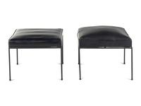 Pair of Stools, model 1305, c. 1950 Custom Craft, Inc., USA