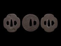 Three Cast Iron Tsuba