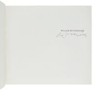 [DE KOONING, Willem (1904-1997)]. ROSENBERG, Harold. De Kooning. New York: Harry N. Abrams, Inc., 1974.