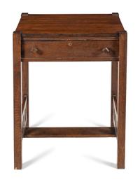 An Arts and Crafts Oak Side Table