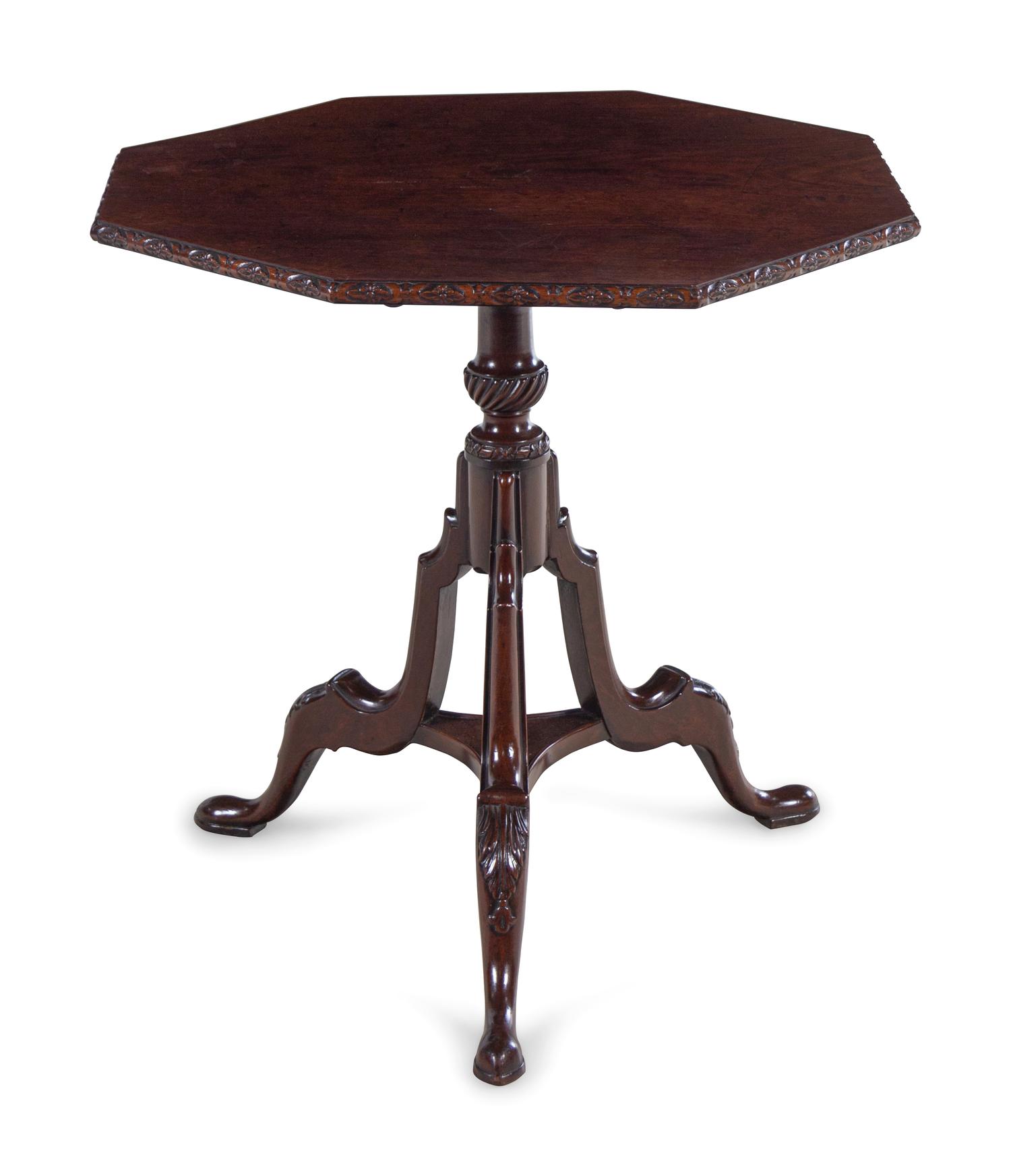 A George III Mahogany Side Table