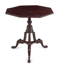 A George III Mahogany Side Table