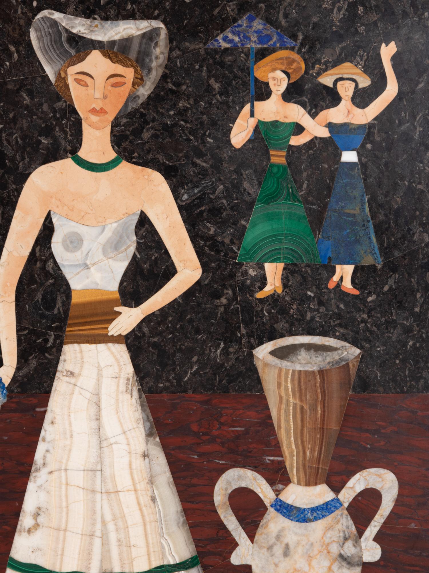 Untitled (Three Women and Vase)