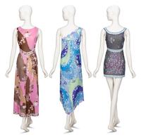 Emilio Pucci for Formfit Rogers, Three Loungewear Dresses