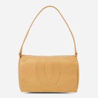 A Tan Chanel Leather Shoulder Bag Chanel