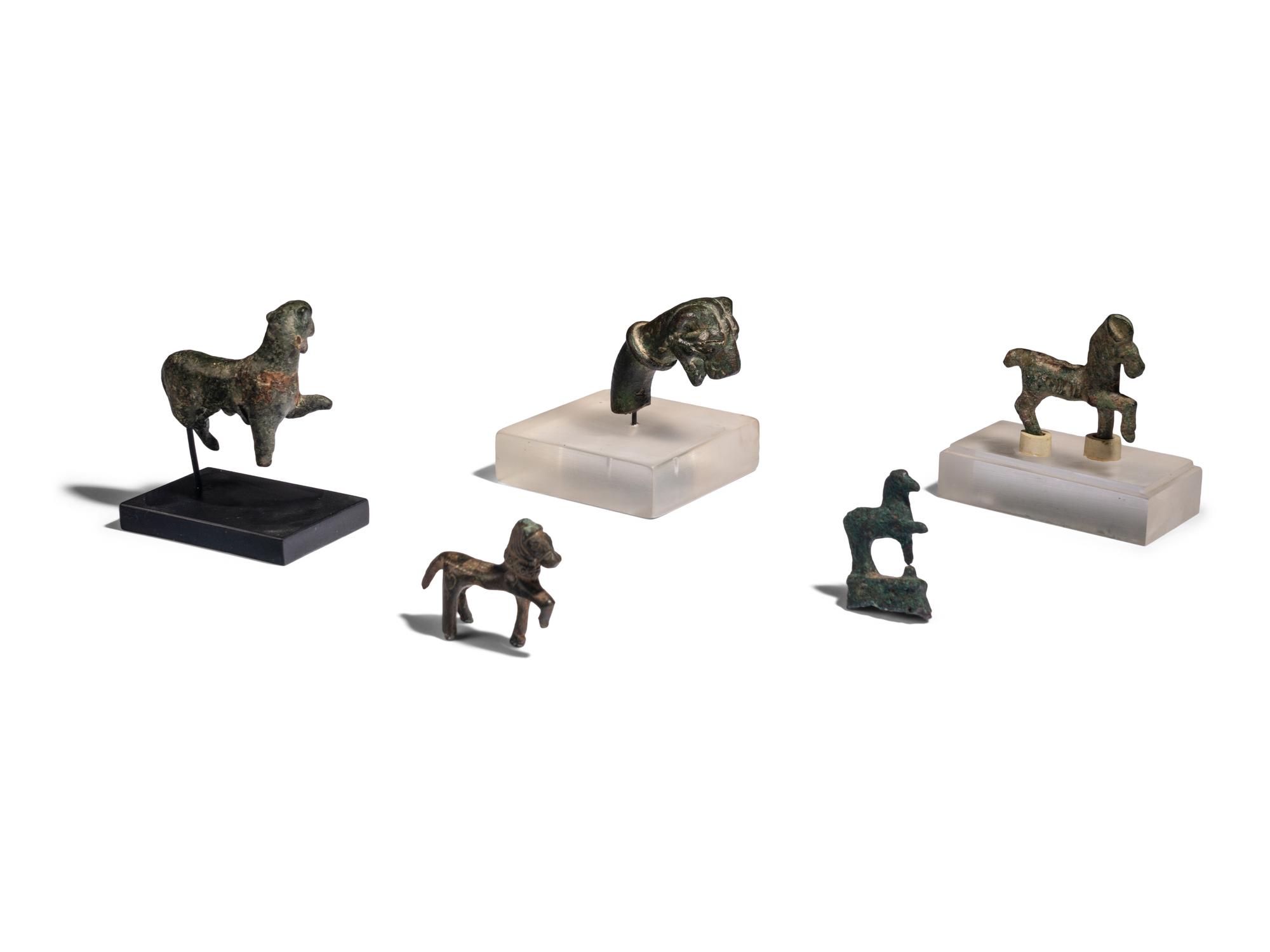 Five Roman Bronze Animals