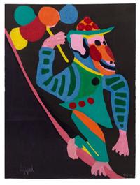 Karel Appel, (Dutch, 1921-2006), Circus (Volume II), 1978 (a group of ten prints)