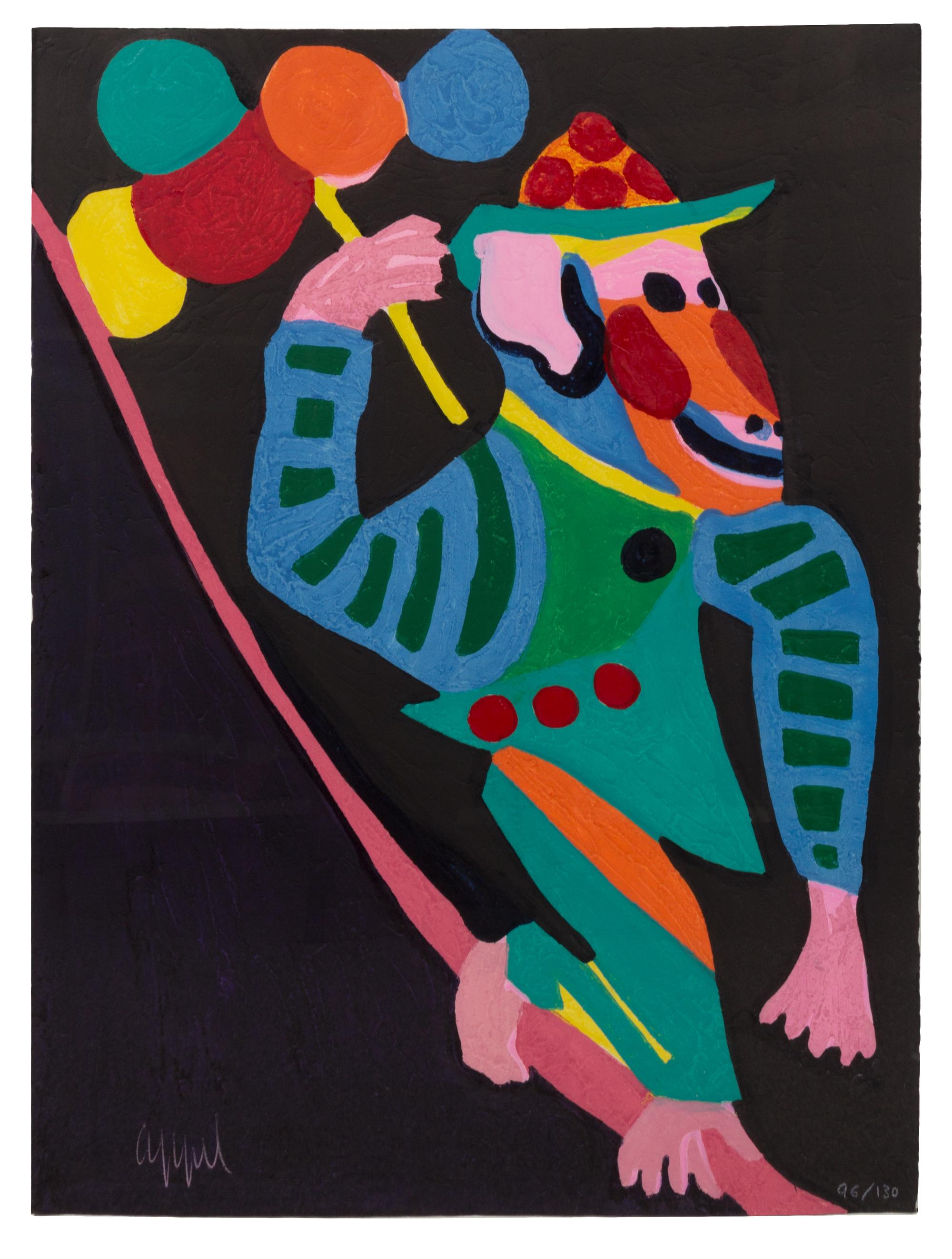 Karel Appel, (Dutch, 1921-2006), Circus (Volume II), 1978 (a group of ten prints)