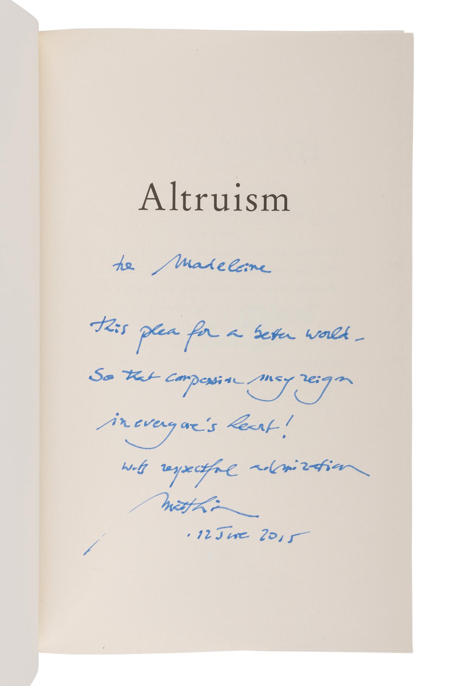 POLITICAL SELF-HELP A group of 11 FIRST EDITIONS, most INSCRIBED TO SECRETARY ALBRIGHT OR SIGNED: