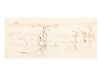 [WAR OF 1812]. Autographs associated with the War of 1812, including Commodore David PORTER (1780-1843).