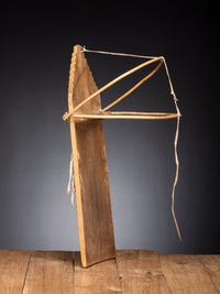 Pueblo Child's Wood Cradleboard