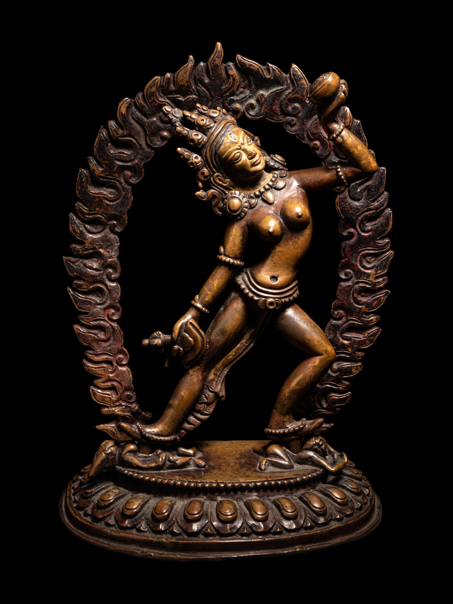 A Tibetan Bronze Figure of Vajrayogini