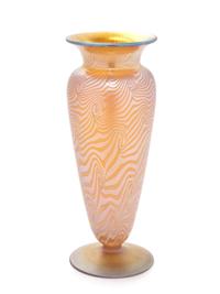 A King Tut Footed Vase