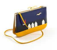 An Hermès Yellow Sac à Malice Bag, 9" x 5.5" x 2"; Strap drop: 17".