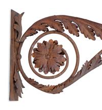 A Pair of Continental Wrought Iron and Tole Sconces