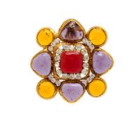 Chanel Gripoix Brooch, 1999