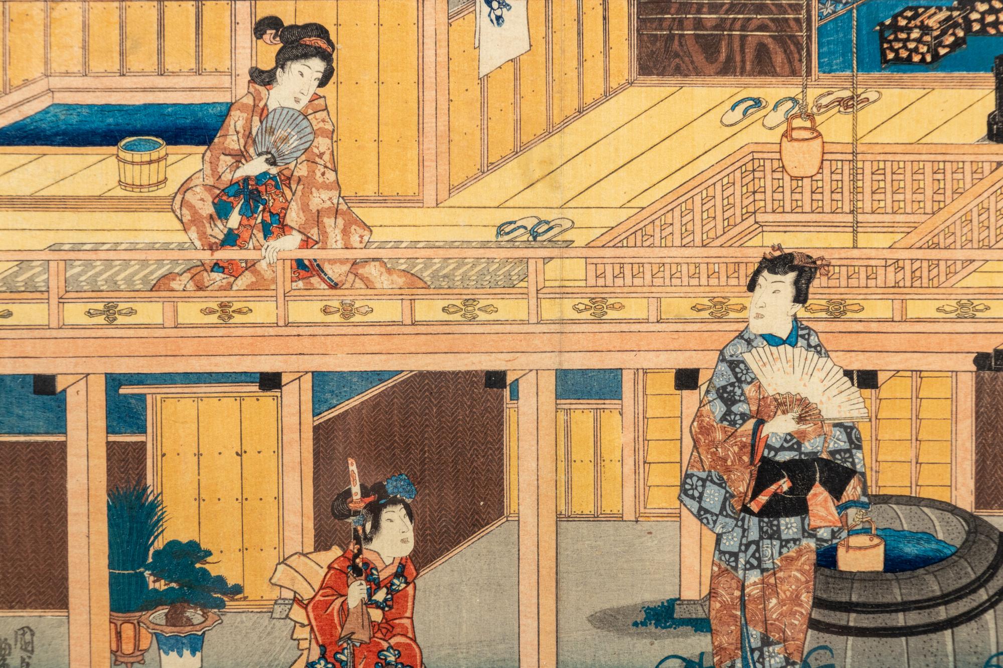 Utagawa Kunisada (1786-1865) and Utagawa Kuniyoshi (1798-1861)