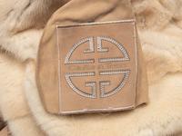 Giuliana Teso White Mink Jacket