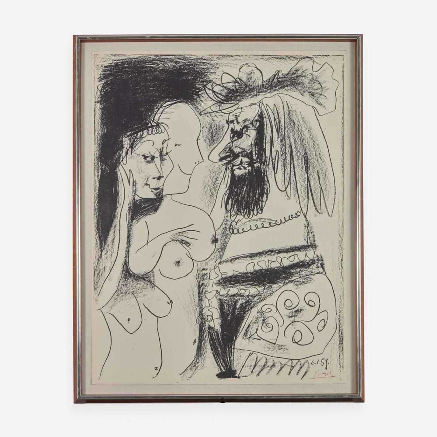 Pablo Picasso (Spanish, 1881-1973) Le Vieux Roi